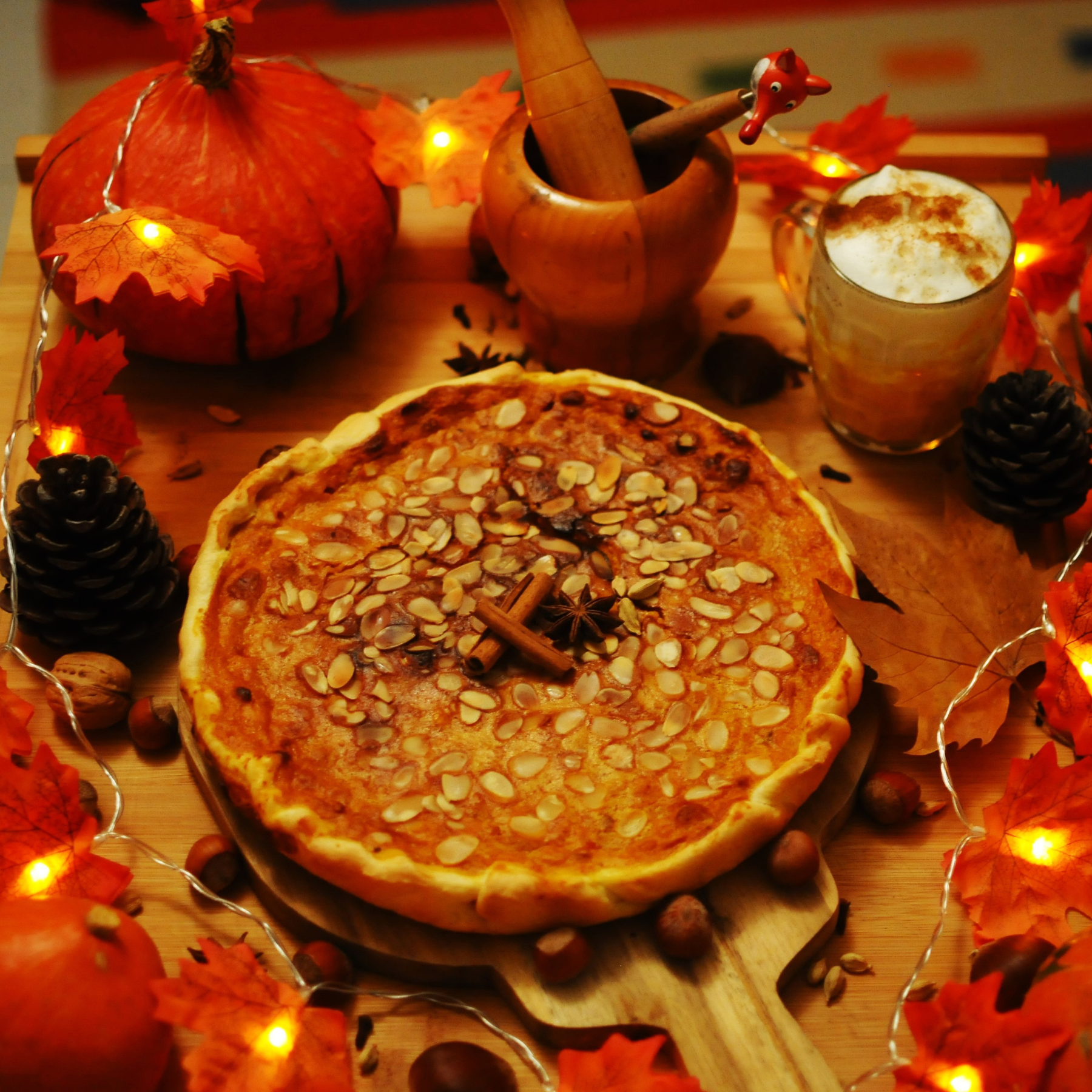 Autumn delicacies 🍁 Hogwart’s pumpkin pie