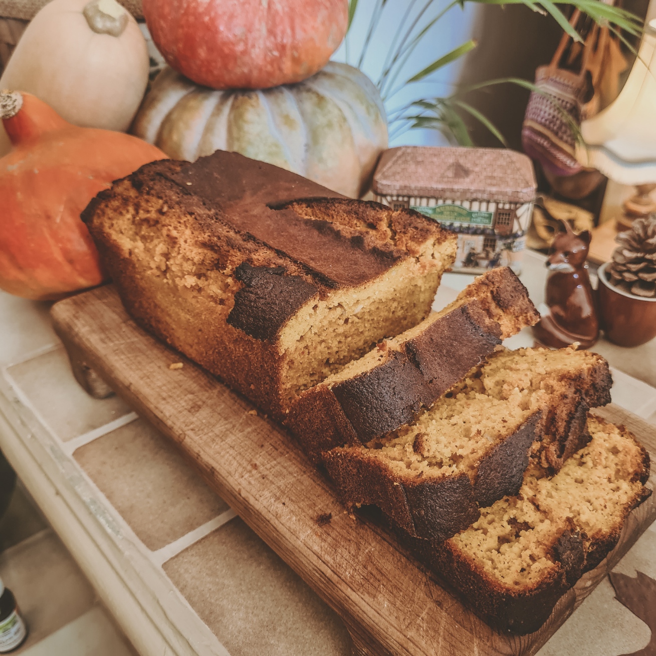 cake au potiron et aux épices